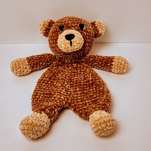 Amigurumi hand crocheted brown - hand,