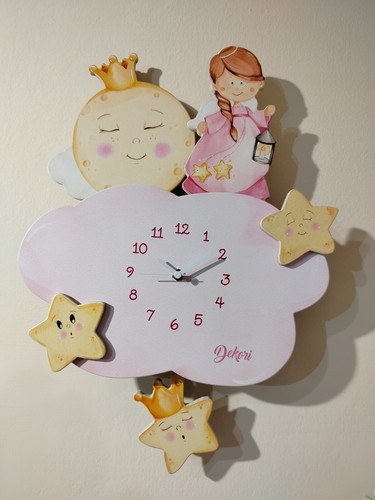 Orologio bambina angelo rosa - bambina,