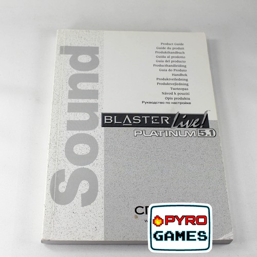 Sound blaster live platinum - blaster,