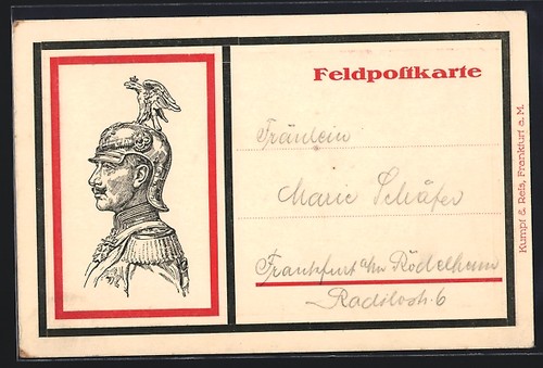 Ansichtskarte kaiser wilhelm - ansichtskarte,