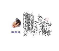 TERMOSTATO Originale HONDA