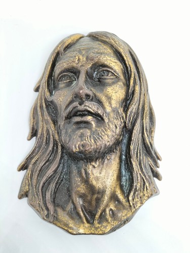 Testa bronzo caggiati targa - in,