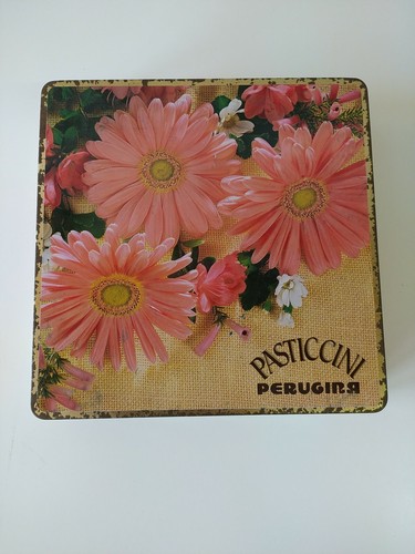 Scatola latta pasticcini - latta,