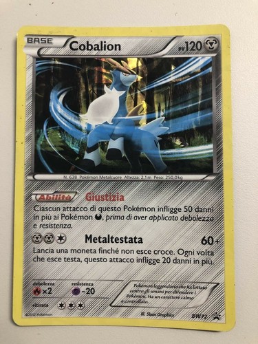 Cobalion promo holo rara - holo,