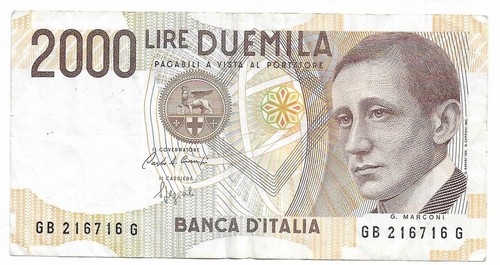 Cartamoneta italia repubblica - cartamoneta,