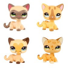 4 pezzi Mini LPS Shop Toys