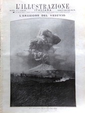 L'Illustrazione Italiana 22 Aprile 1906 Eruzione Vesuvio Terzigno Boscotrecase