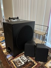 Philips 2 altoparlanti subwoofer home theater CS USPSPKHYE007 testato