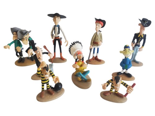 Lot figurines résine lucky - figurines,