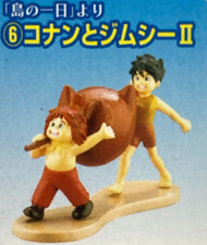Future Boy Conan Collection Mini Figure Conan e Jimsy II 2004 Kabaya Giappone