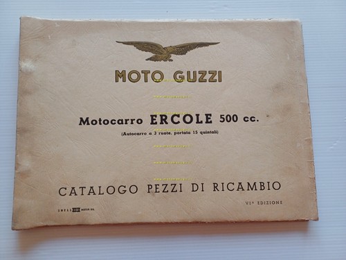 Moto guzzi ercole - 500, 1956