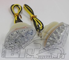 COPPIA FRECCE INDICATORI LED DA CARENA 15LED CHIARE OMOLOGATE HONDA CBR 1000RR 