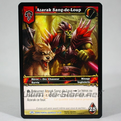 Carte wow géante azarak - géante,