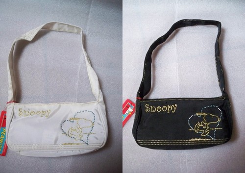 Borsa baguette spalla snoopy - a,