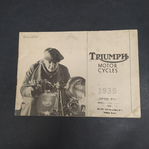 Catalogo produzione motocicli