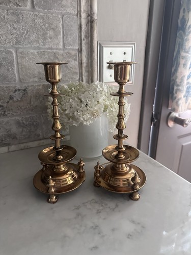 Coppia candelabri russi in - coppia,