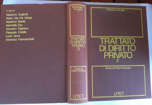 Trattato diritto privato - trattato, di