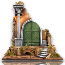 Presepe napoletano tempio