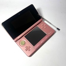 Nintendo 3DS Rosa (Pink) – Console | Funzionante con Caricatore Pennino e Giochi