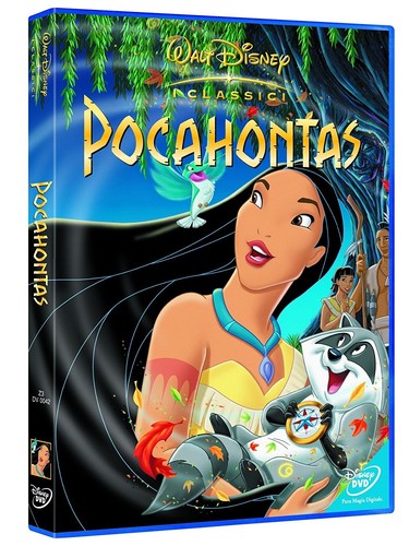 Pocahontas dvd disney - pocahontas,