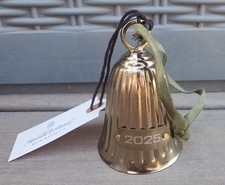 ORNAMENTO CAMPANA CUORE E MANO 2025--NUOVO CON ETICHETTE!!