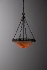 Grande lampadario antico Faraday & Son in alabastro plafonnier lampada a sospensione luce