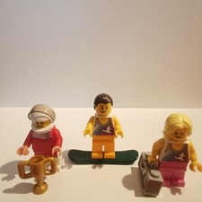 LEGO MINIFIGURA SURF MUSICA PILOTA
