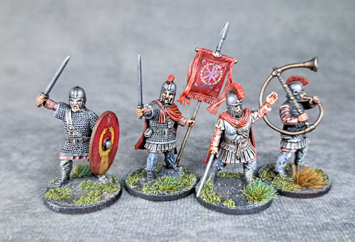 Leader tardo romani dipinti - , #1