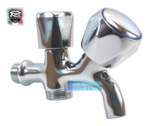 Rubinetto doppio uso attacco