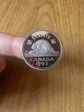 MONETA CANADA ELISABETTA II 5