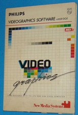Philips Video Graphics Software - New Media Systems - MSX 2 MSX - PAL