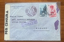 Eritrea-Busta da Addis Abeba x Milano 19-8-1940,con n°211 5Lire €380