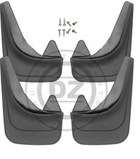 4x paraspruzzi anteriore + posteriore sinistro + destro per Suzuki Jimny FJ