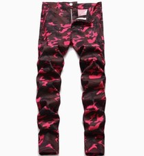 Pantalone jeans uomo gamba