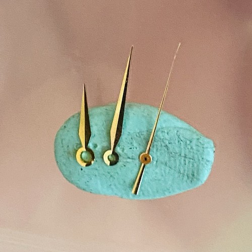 Rolex alpha hands - set, lume