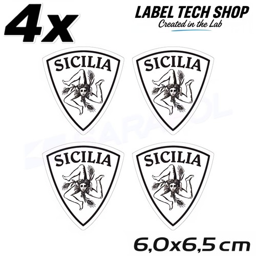 Adesivi sicilia stemma - 4,