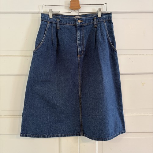 Gonna vita alta - gonna, denim