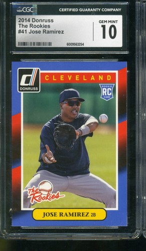 Jose ramirez 2014 donruss - jose, the