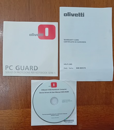 Olivetti dvd manuale computer - olivetti,,