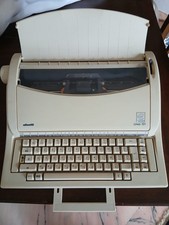 macchina da scrivere elettronica olivetti linea 101 euro key usata 