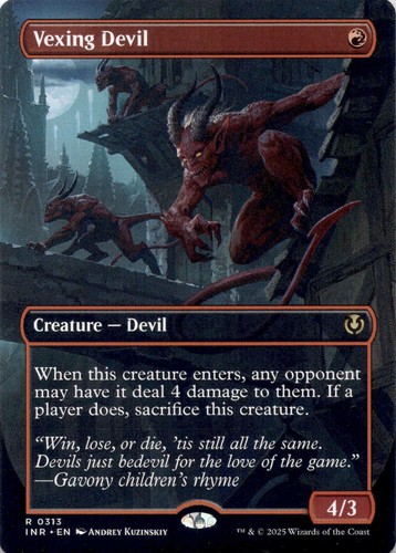 Vexing devil inr - vexing,