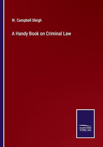 Handy book criminal law - a,