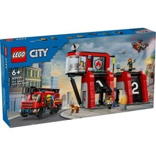 LEGO CITY 60414 CASERMA DEI POMPIERI E AUTOPOMPA