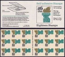 USA 1991 Fiaccola (Tipo Libretto) MF MNH**