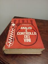 Ribereau Gayon Peynaud ANALISI E CONTROLLO DEI VINI ed Agricole 1966 enologia
