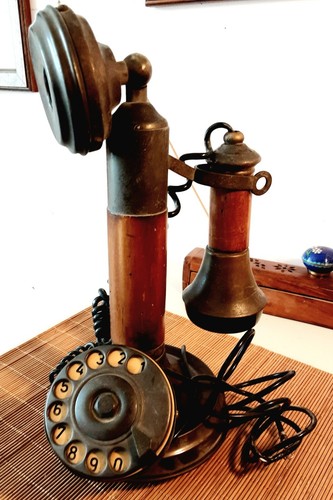 Telefono antico tavolo in - da,