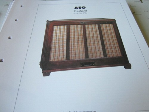 Radio archivio aeg - archivio, 98