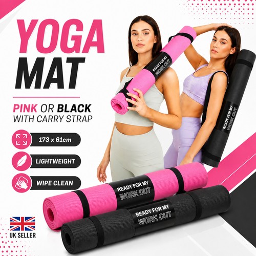 Tappetino yoga 3mm 173x61cm - yoga,