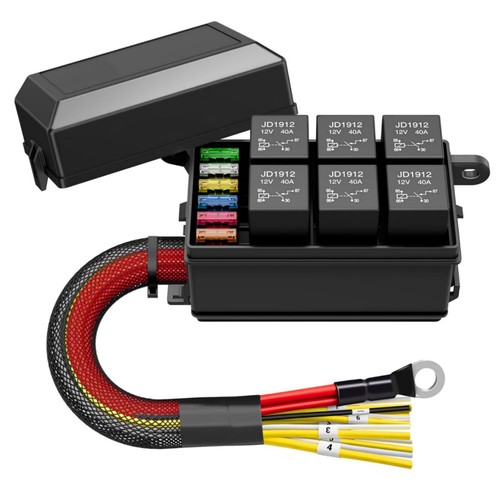 Scatola fusibili relè 12v - fusibili,