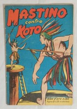 ALBO D'ORO DISNEY "Mastino contro Koto" n.183  Ed. Mondadori 1949 !!